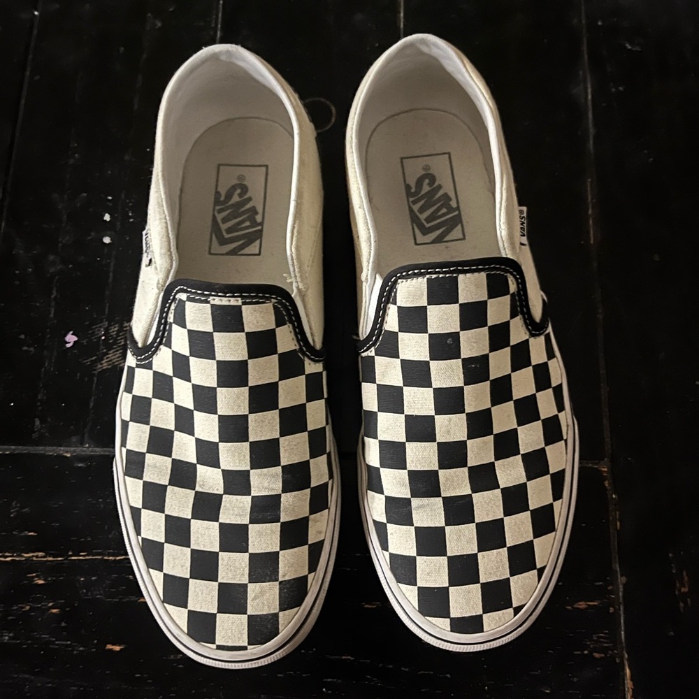 Checkered Vans
